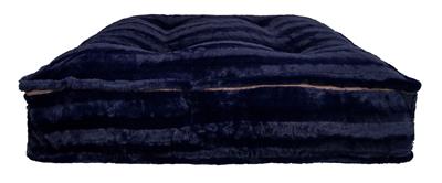 Sicilian Rectangle Bed - Shown in Midnight Blue (Choose Your Own Fabrics!)