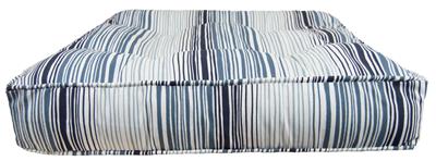 Outdoor Sicilian Rectangle Bed - Shown in Beach House (Choose Your Own Fabrics!)