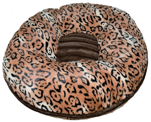 Bagel Bed - with Middle Patch Color Option (Choose Your Own Fabrics!)